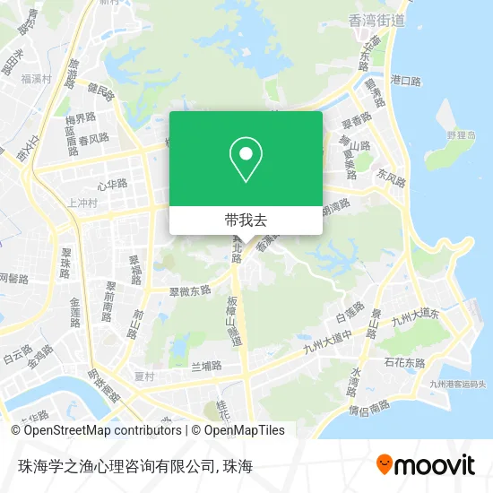 珠海学之渔心理咨询有限公司地图