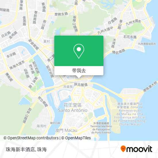 珠海新丰酒店地图
