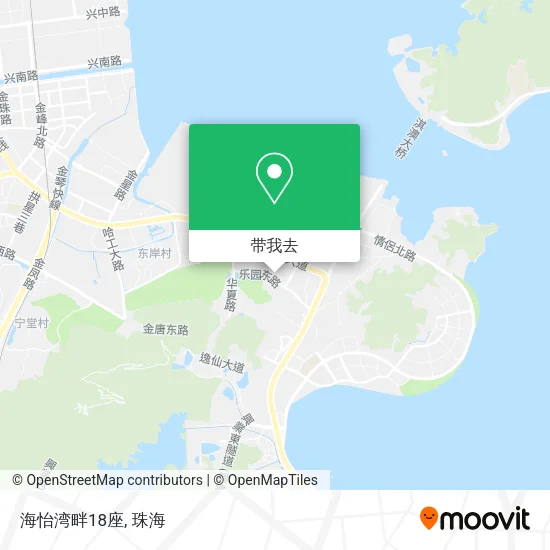 海怡湾畔18座地图