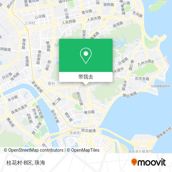 桂花村-B区地图