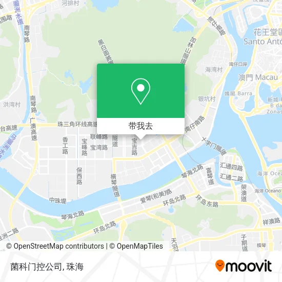 菌科门控公司地图