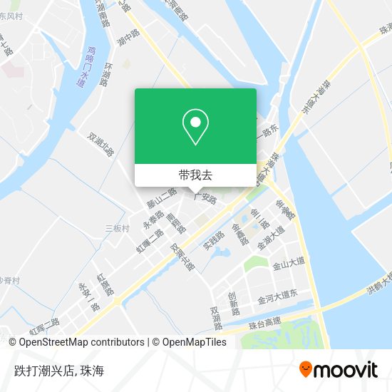 跌打潮兴店地图