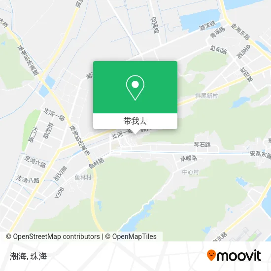 潮海地图