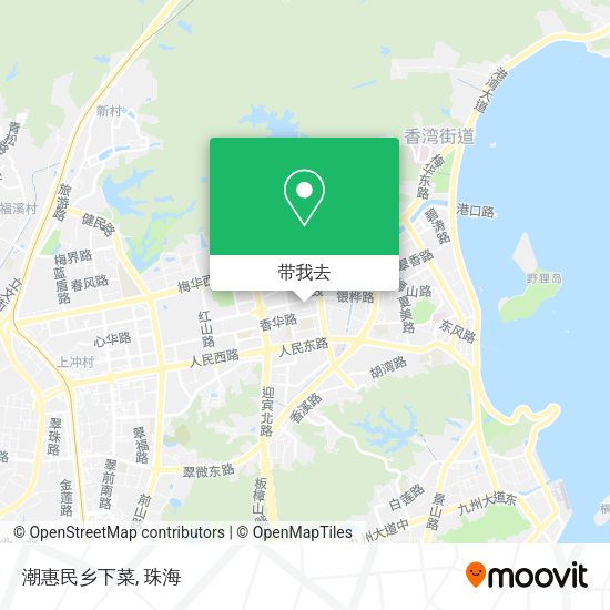 潮惠民乡下菜地图
