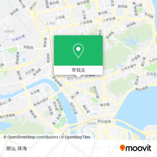 潮汕地图