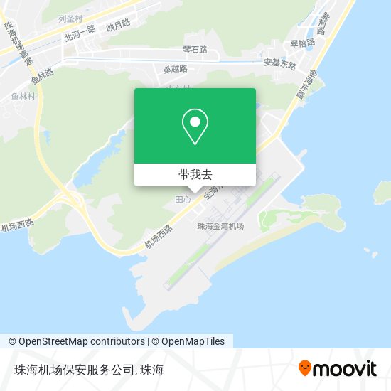 珠海机场保安服务公司地图