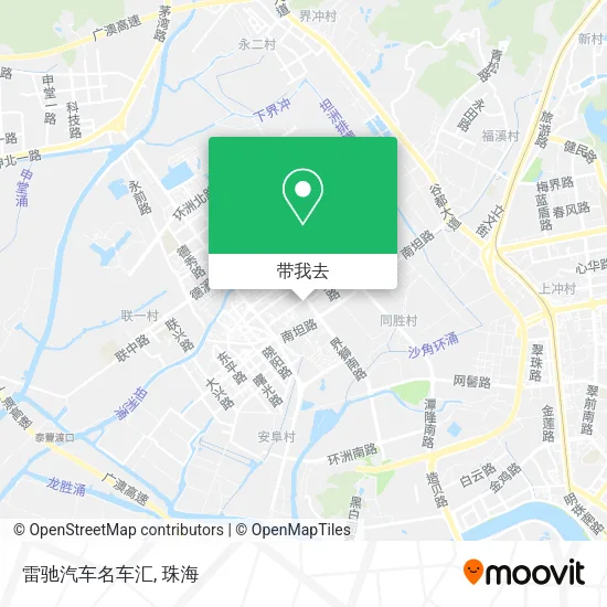 雷驰汽车名车汇地图