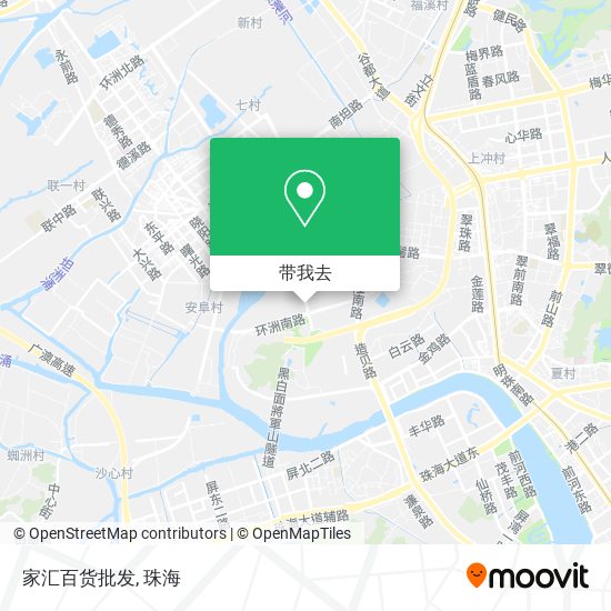 家汇百货批发地图
