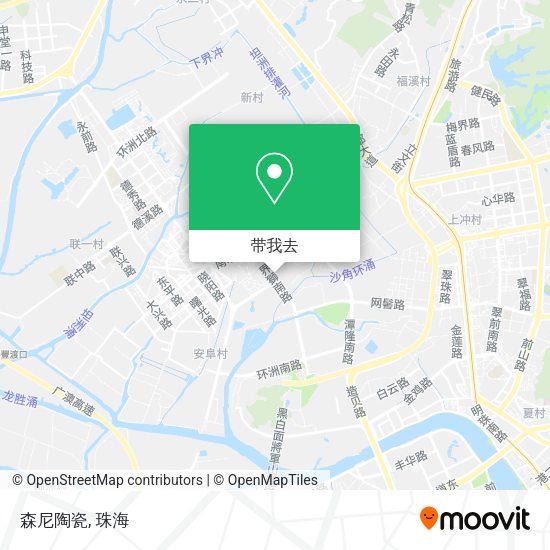 森尼陶瓷地图