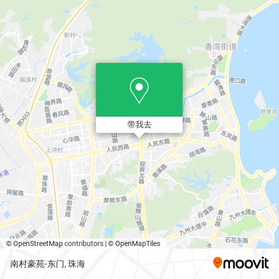 南村豪苑-东门地图