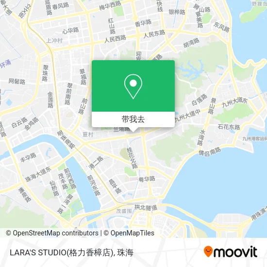 LARA'S STUDIO(格力香樟店)地图