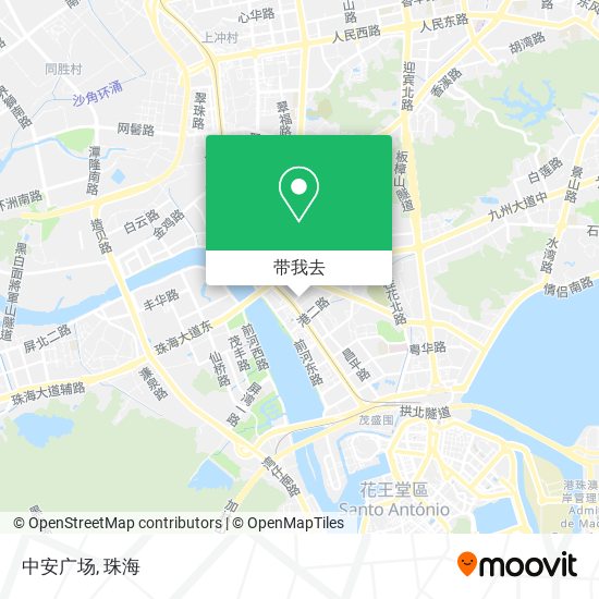 中安广场地图
