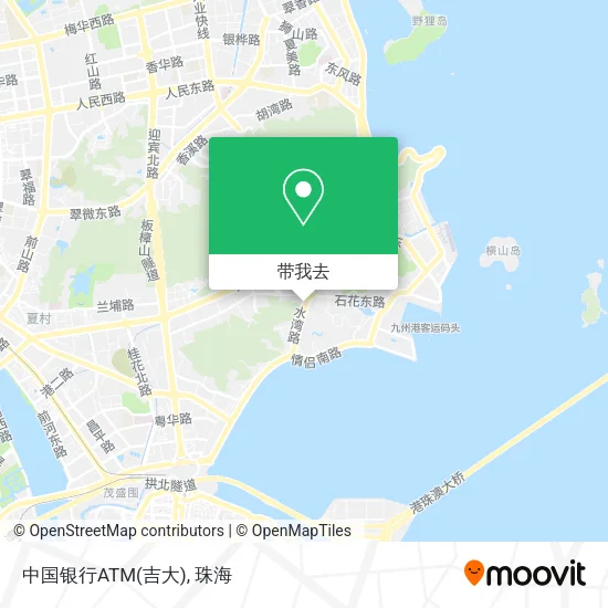 中国银行ATM(吉大)地图