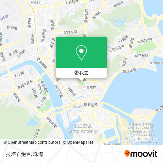 拉塔石炮台地图