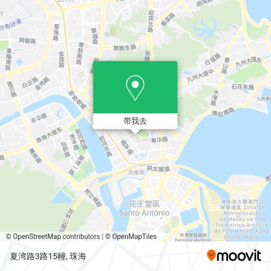 夏湾路3路15幢地图
