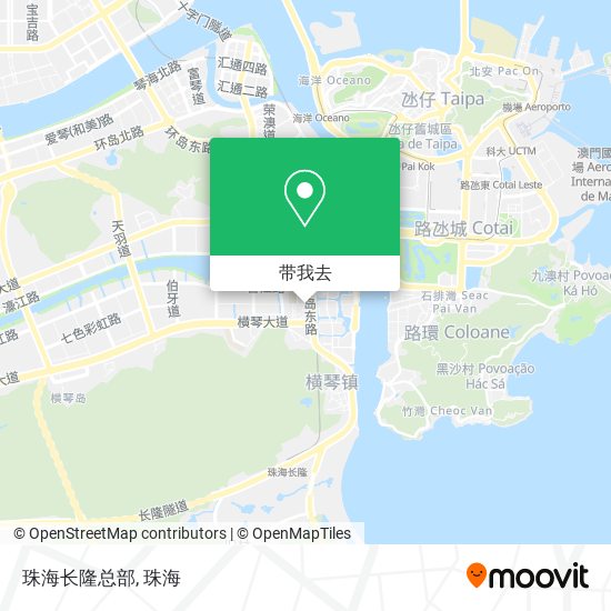 珠海长隆总部地图