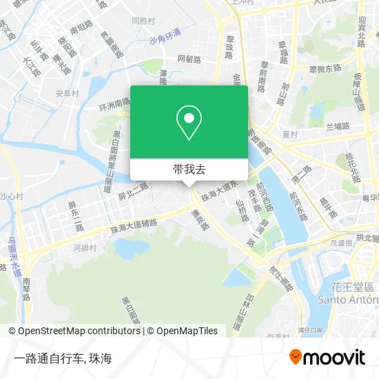 一路通自行车地图