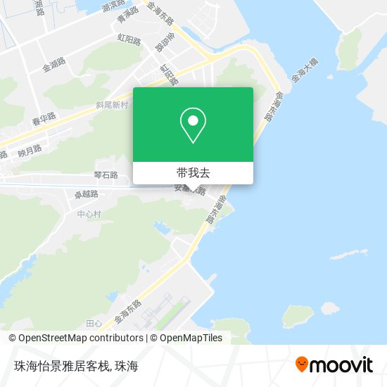 珠海怡景雅居客栈地图