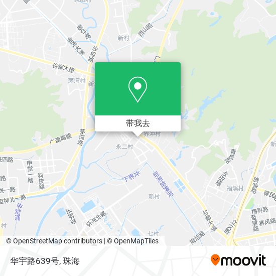 华宇路639号地图