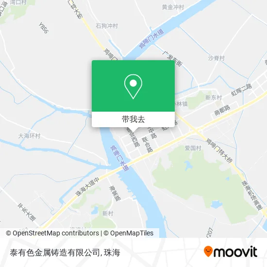 泰有色金属铸造有限公司地图