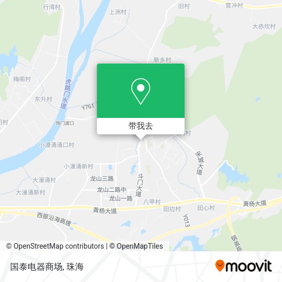国泰电器商场地图