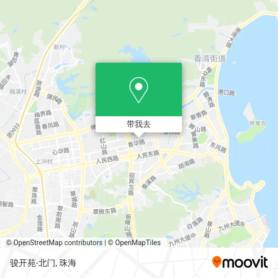 骏开苑-北门地图