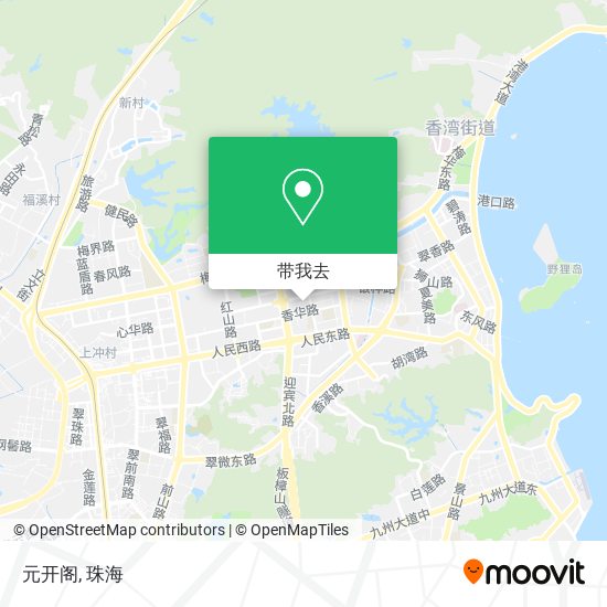元开阁地图