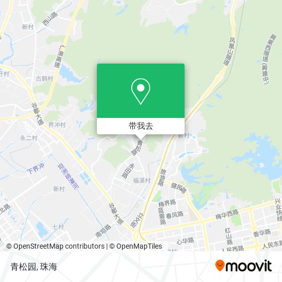 青松园地图