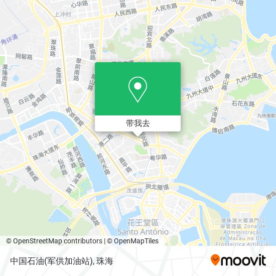中国石油(军供加油站)地图