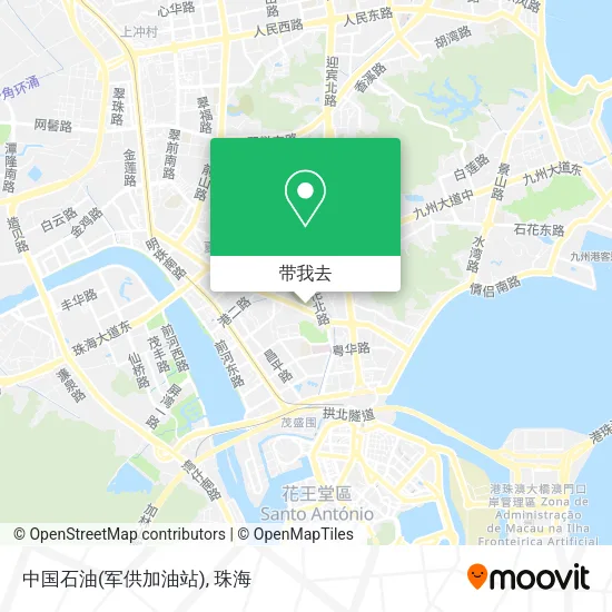 中国石油(军供加油站)地图