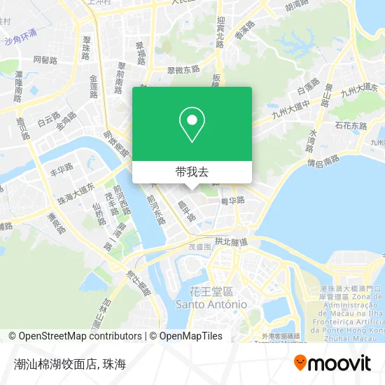 潮汕棉湖饺面店地图