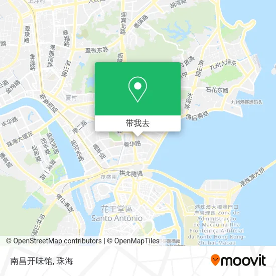 南昌开味馆地图