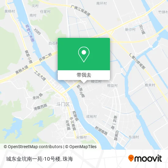 城东金坑南一苑-10号楼地图