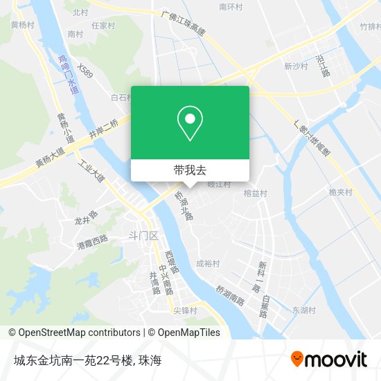 城东金坑南一苑22号楼地图