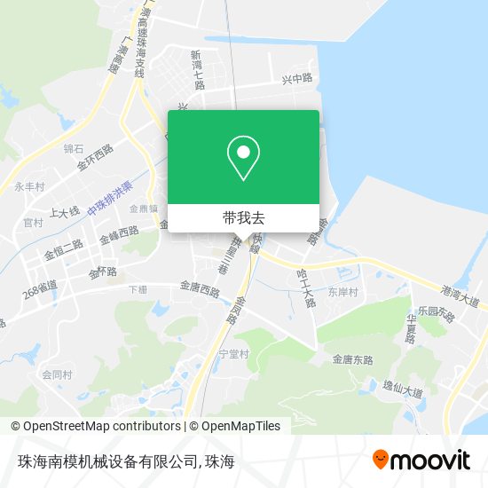 珠海南模机械设备有限公司地图
