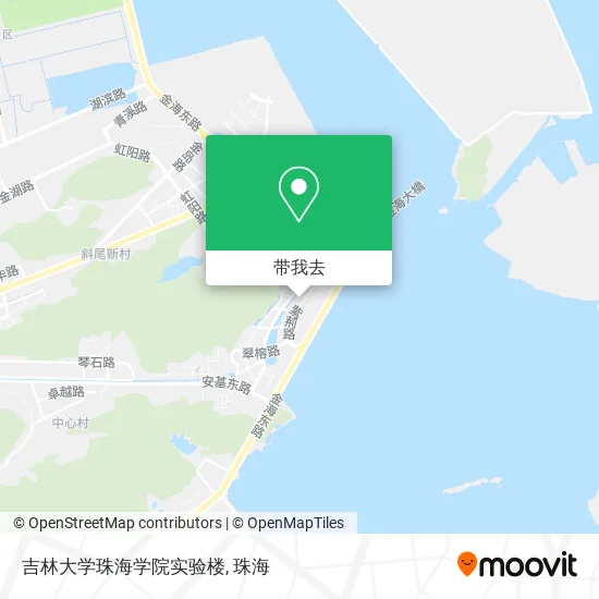 吉林大学珠海学院实验楼地图