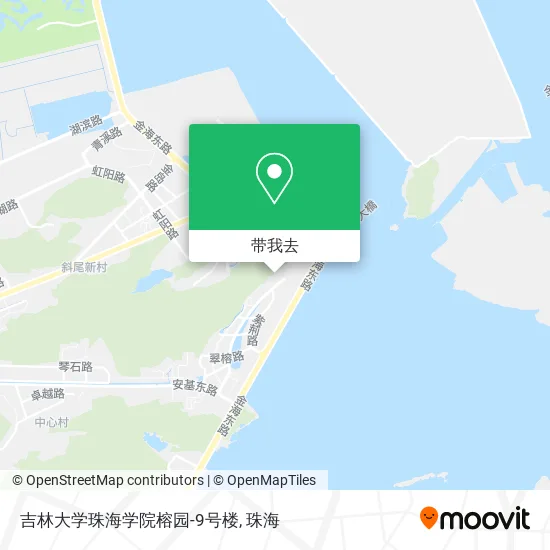 吉林大学珠海学院榕园-9号楼地图