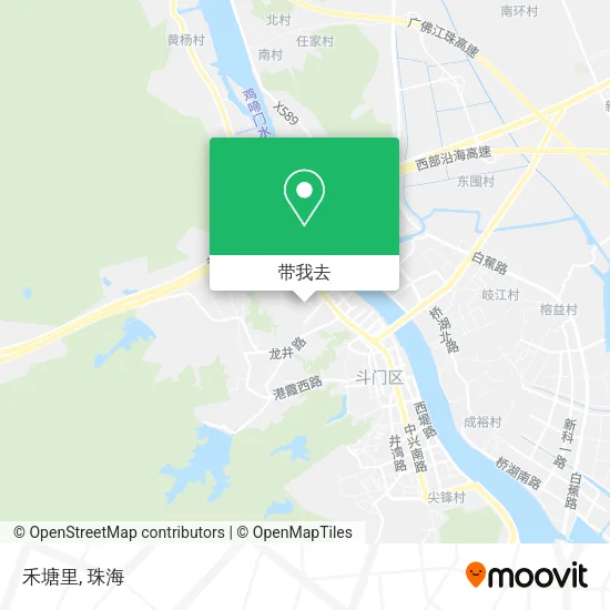 禾塘里地图