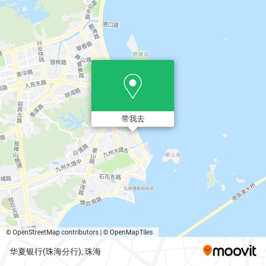 华夏银行(珠海分行)地图