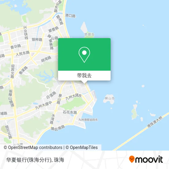 华夏银行(珠海分行)地图