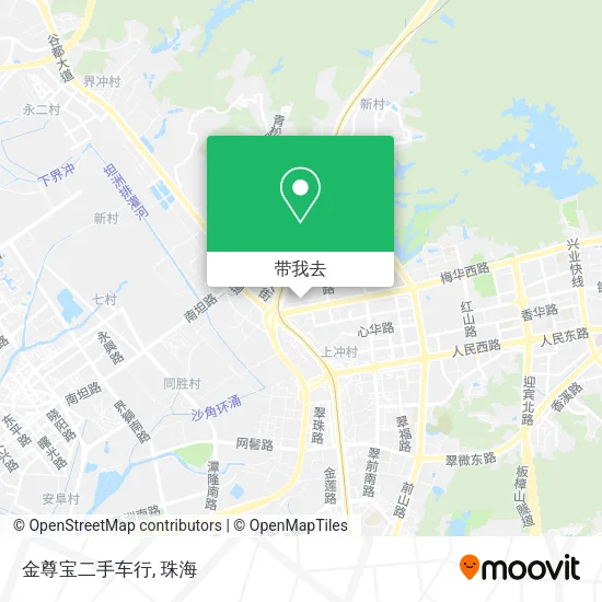 金尊宝二手车行地图