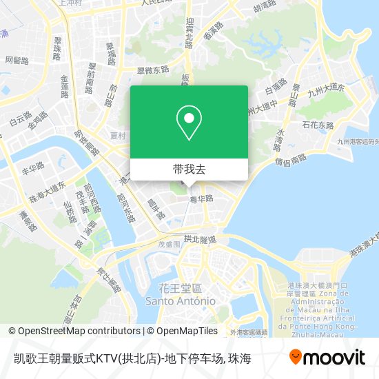 凯歌王朝量贩式KTV(拱北店)-地下停车场地图