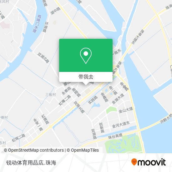 锐动体育用品店地图