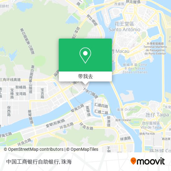 中国工商银行自助银行地图