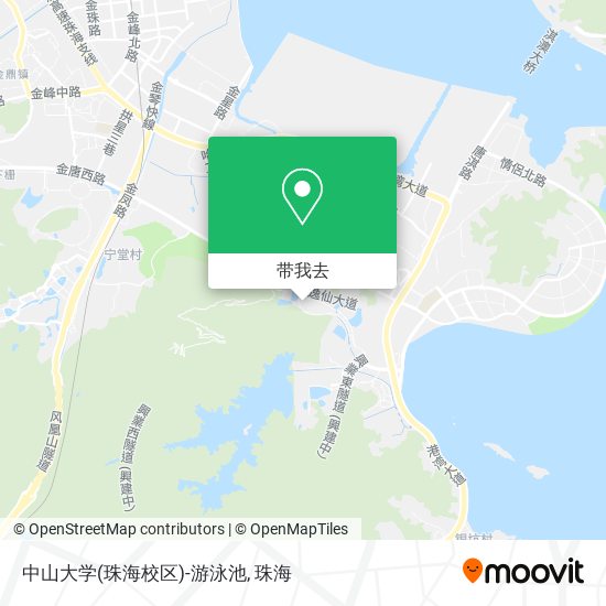 中山大学(珠海校区)-游泳池地图