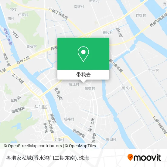 粤港家私城(香水鸿门二期东南)地图