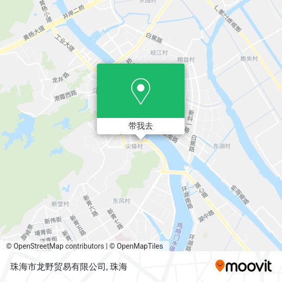 珠海市龙野贸易有限公司地图
