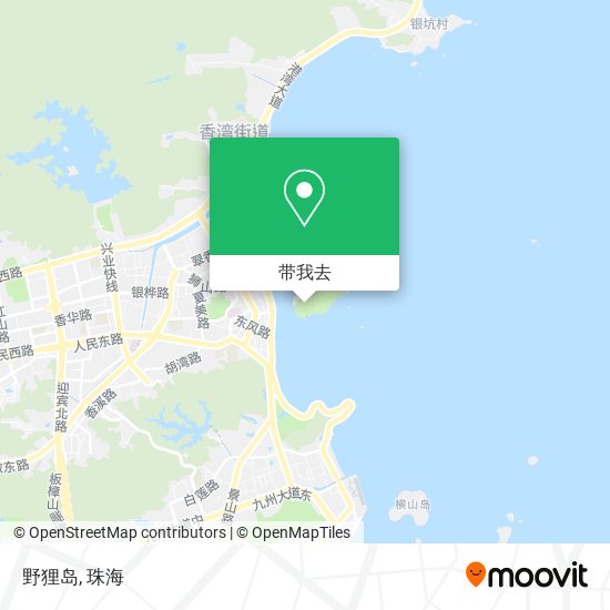 野狸岛地图