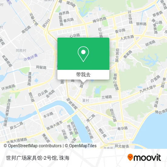 世邦广场家具馆-2号馆地图