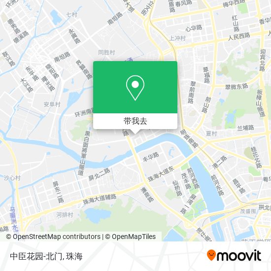 中臣花园-北门地图